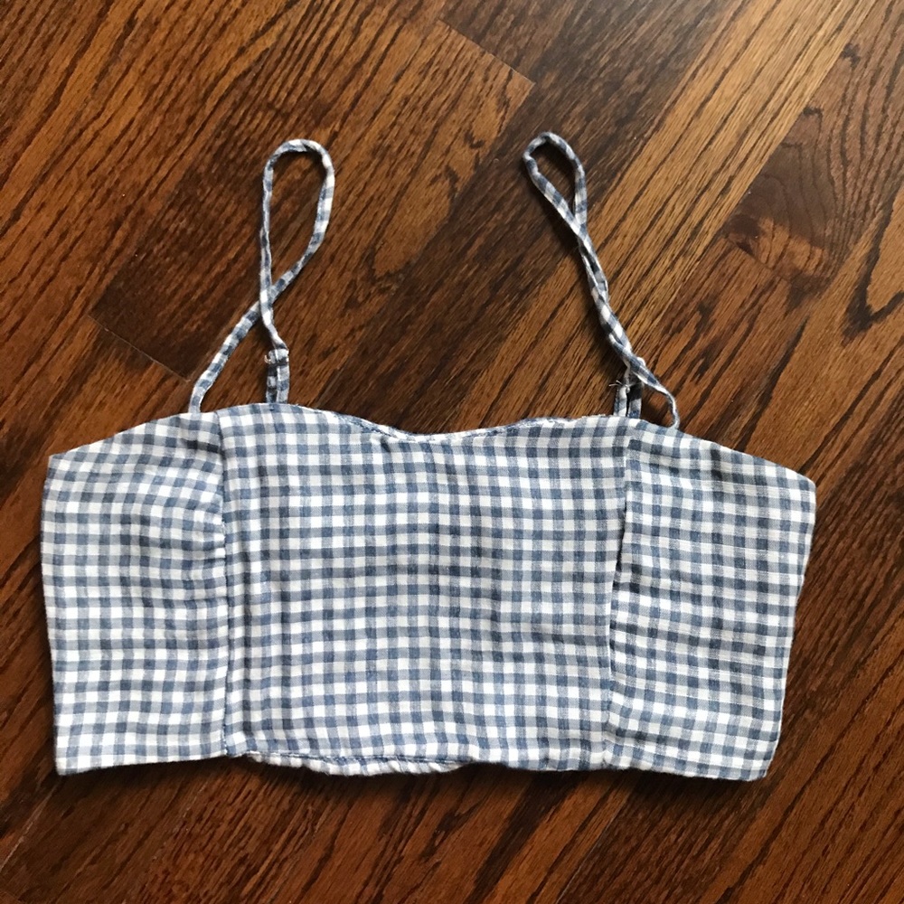 Brandy Melville spaghetti strap crop top